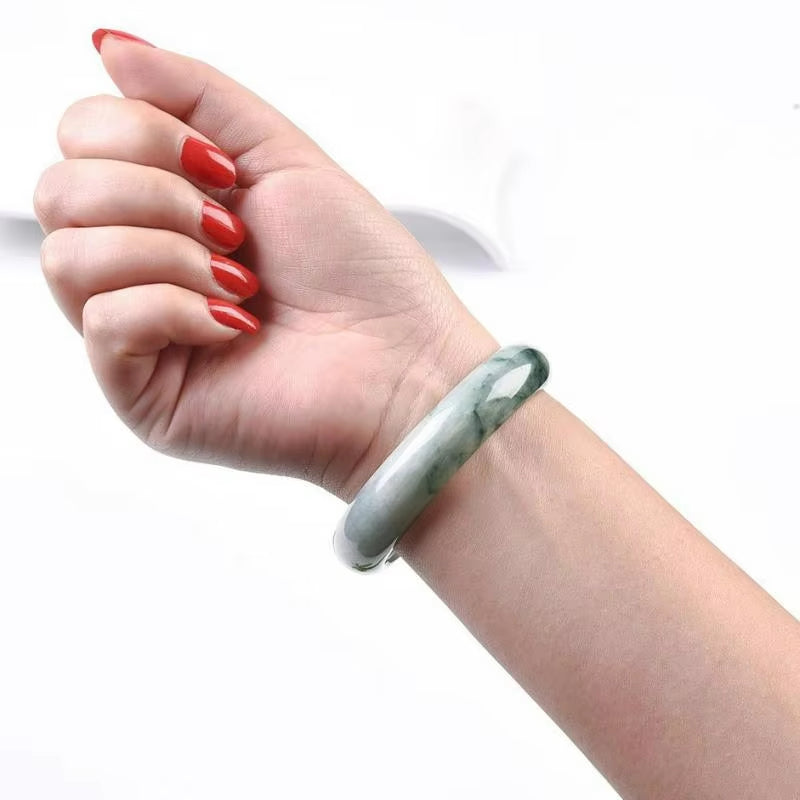 NA- Jadeite Jade Burma Bangle Natural Jade Grade A//Jadeite Jade Burma Bangle Natural Jade Grade A