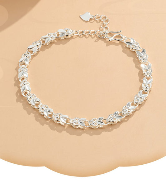 NA- Silver 999 Bracelet Zodiac Rubbit Bunny Adjustable Resizeable 20g Simple Fashion Design//Gelang Perak 999 Zodiak Kelinci Kelinci Dapat Disesuaikan Ukuran 20g Desain Fashion Sederhana