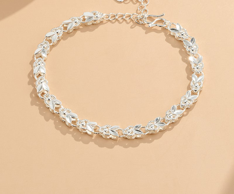 NA- Silver 999 Bracelet Zodiac Rubbit Bunny Adjustable Resizeable 20g Simple Fashion Design//Gelang Perak 999 Zodiak Kelinci Kelinci Dapat Disesuaikan Ukuran 20g Desain Fashion Sederhana