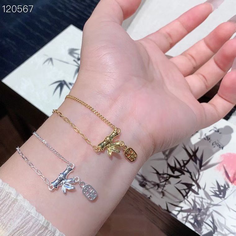 NA- 15. Bamboo Pendant Necklace Siver 999 with S999 Mark & Certification//NA 15. Kalung Liontin Bambu Perak 999 dengan Tanda & Sertifikasi S999