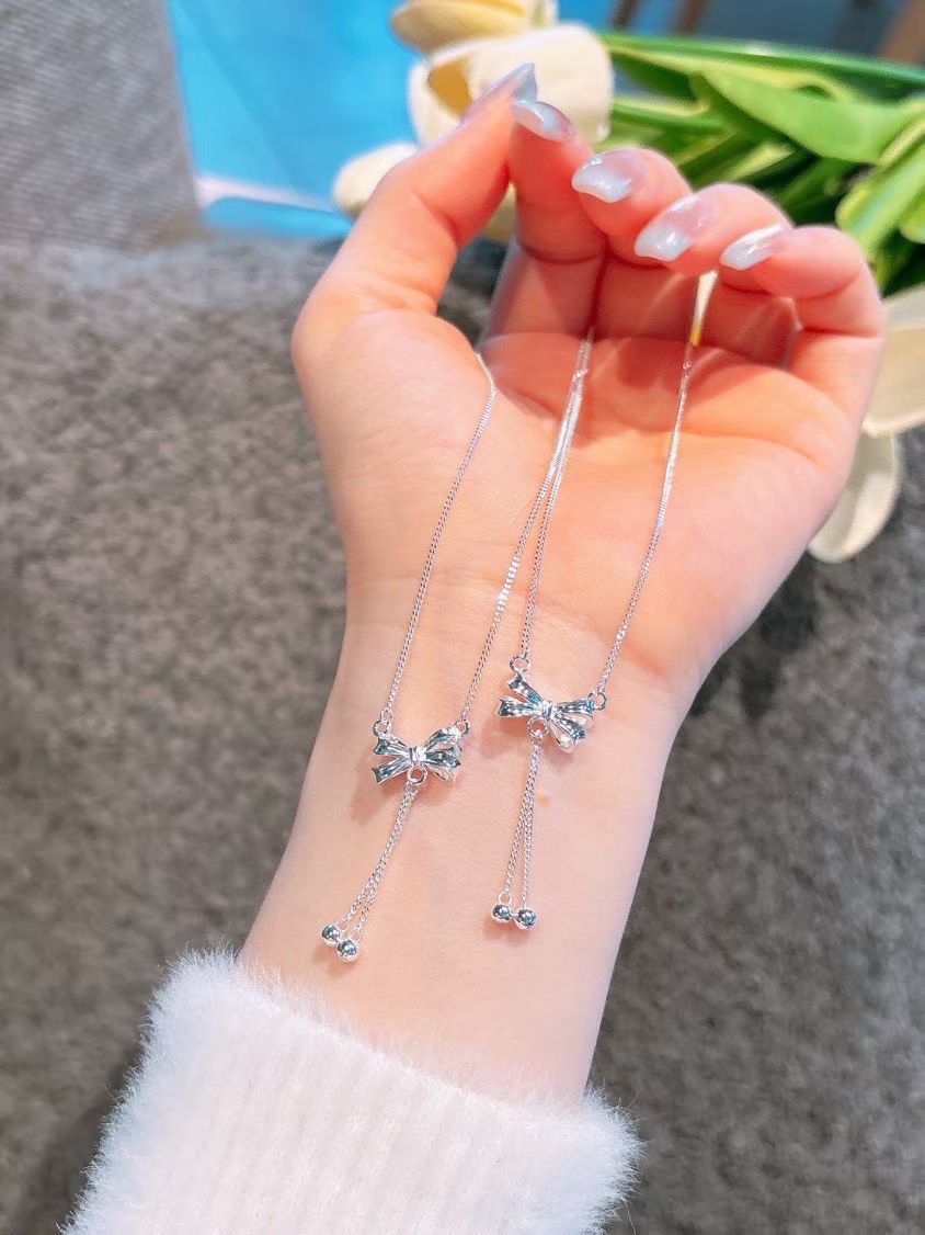 NA- 20. Ribbon Neckalce Siver 999 with S999 Mark & Certification//NA 20. Kalung Pita Perak 999 dengan Tanda & Sertifikasi S999