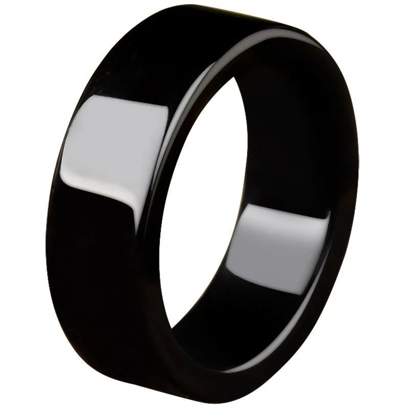 NA- Black Jade Burma Jadeite Jade Ring Natural Jade Grade A with 3rd Party Certification//Cincin Giok Hitam Burma Jadeite Giok Alami Kelas A dengan Sertifikasi Pihak Ketiga