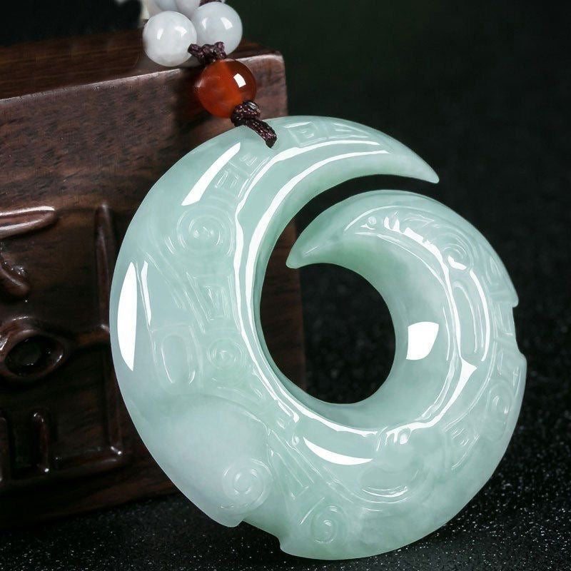 NA- Lucky Turn Wheel Jade Pendant Burmese Myanma Jadeite Jade Type A// Lucky Turn Wheel Jade Pendant Burmese Myanma Jadeite Jade Type A