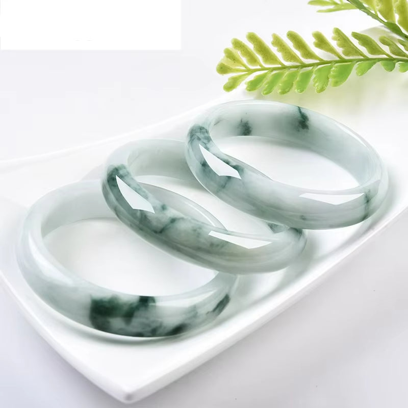 NA- Jadeite Jade Burma Bangle Natural Jade Grade A//Jadeite Jade Burma Bangle Natural Jade Grade A