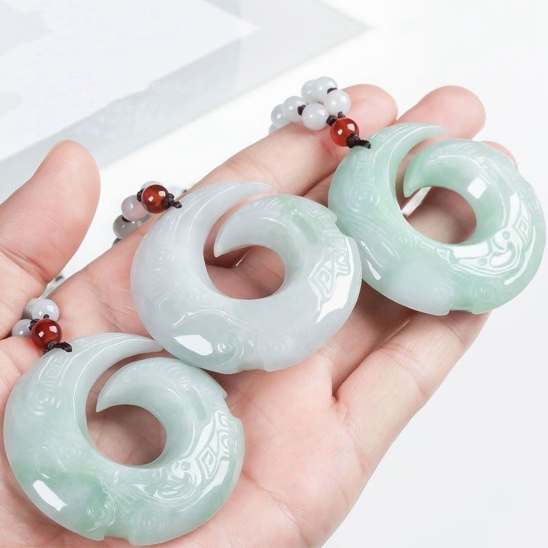 NA- Lucky Turn Wheel Jade Pendant Burmese Myanma Jadeite Jade Type A// Lucky Turn Wheel Jade Pendant Burmese Myanma Jadeite Jade Type A