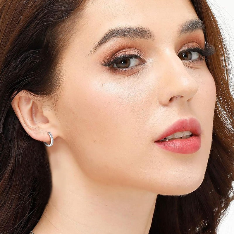 NA- Hoop Earrings S925 Fashion & Simple Earrings Design//Anting Hoop S925 Desain Anting Fashion & Sederhana