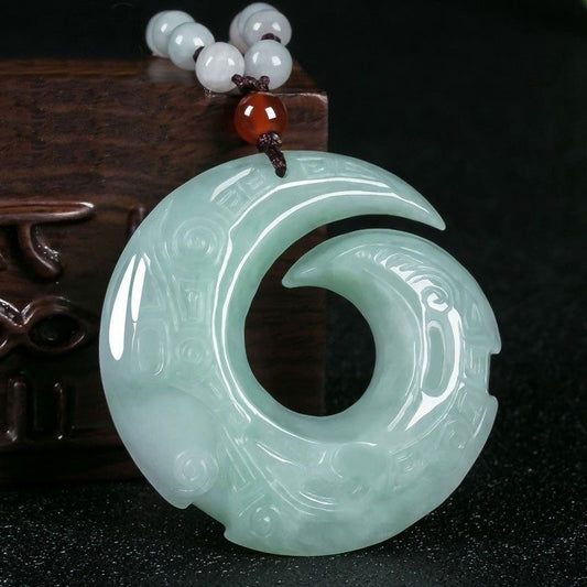 NA- Lucky Turn Wheel Jade Pendant Burmese Myanma Jadeite Jade Type A// Lucky Turn Wheel Jade Pendant Burmese Myanma Jadeite Jade Type A