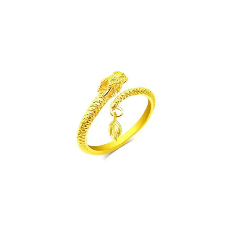 NA- Dragon Sterling Silver Ring Adjustable Resizable Fashion Ring Unisex//Cincin Perak Sterling Naga Cincin Fashion Unisex yang Dapat Disesuaikan dan Diubah Ukurannya